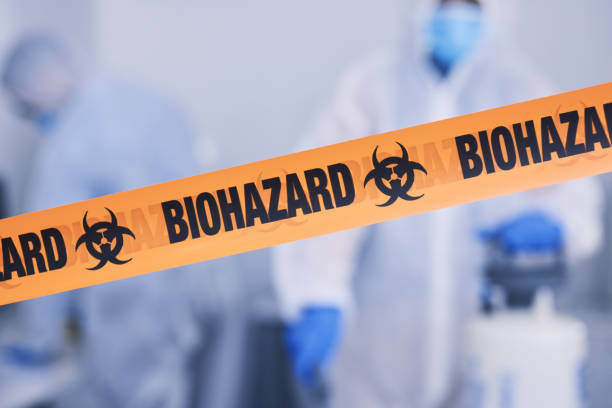 Professional Blood Cleanup technician working in Clinton, MO